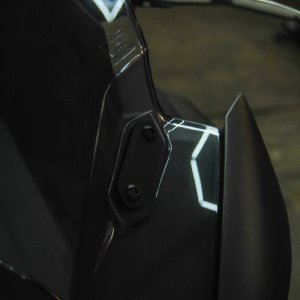 Kawasaki Ninja 650 Block Off Plates - Front - New Rage Cycles - `23-`27 Kawasaki Ninja 650 Block Off Plates - Front - New Rage Cycles - `23-`27